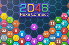 2048 Hexa Merge Block