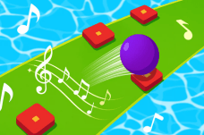 Color Music Hop Ball Games