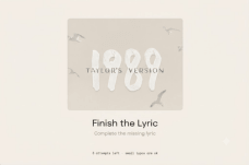 Finish the Lyric