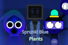 Plants vs Sprunki Blue