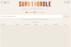 Survivordle