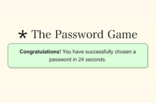 The Password Game