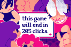 this game will end in 205 clicks